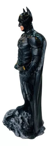 Boneco Batman Cavaleiro Das Trevas Filme Estátua Grande 23cm - Big House Variedades Oficial