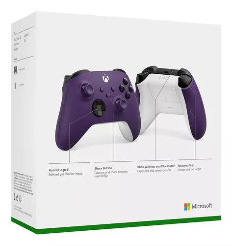 Controle joystick sem fio Microsoft Xbox Wireless Controller Series X|S Astral Purple violeta - Big House Variedades