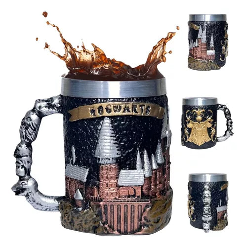 Caneca 3D Harry Potter Hogwarts - Big House Variedades Oficial