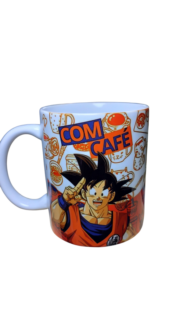 Caneca Goku DBZ Café - Big House Variedades Oficial