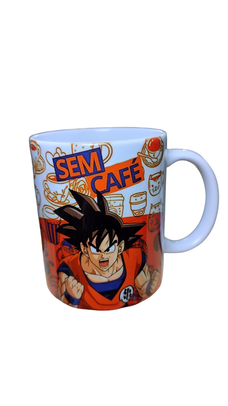 Caneca Goku DBZ Café - Big House Variedades Oficial