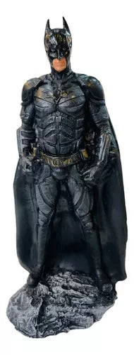 Boneco Batman Cavaleiro Das Trevas Filme Estátua Grande 23cm - Big House Variedades Oficial