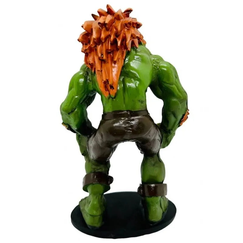 Boneco Estatua Blanka Street Fighter Colecionaveis - Big House Variedades Oficial