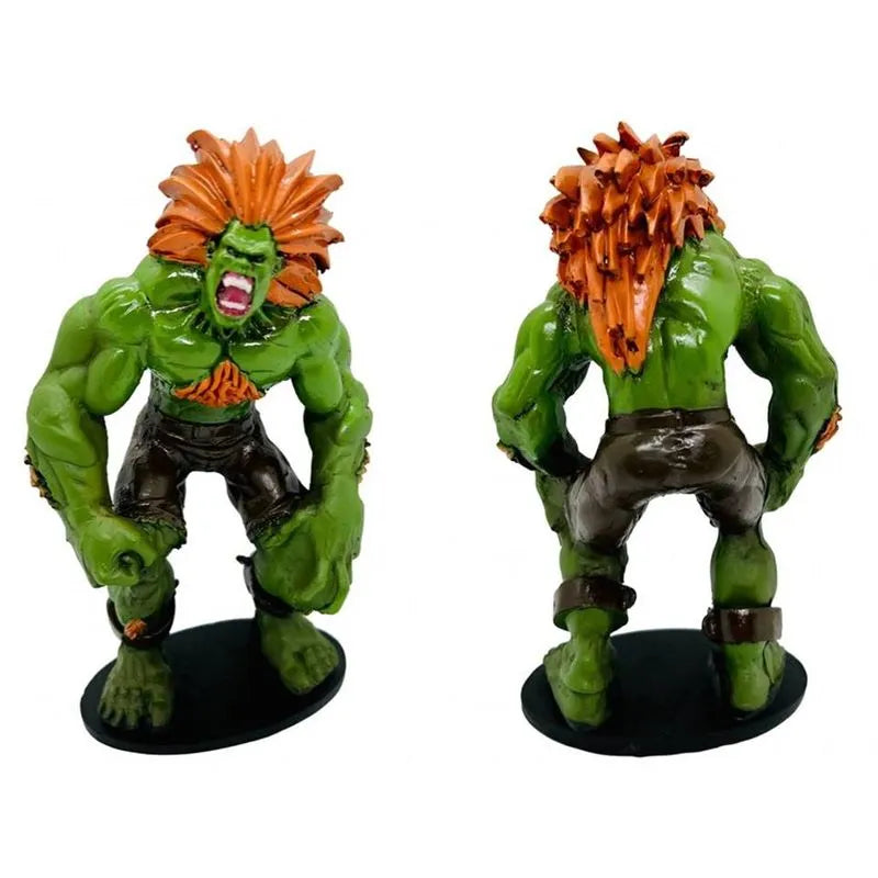 Boneco Estatua Blanka Street Fighter Colecionaveis - Big House Variedades Oficial