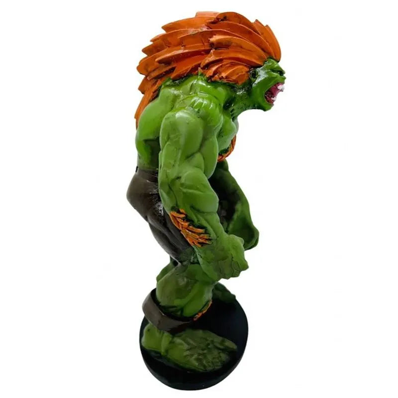 Boneco Estatua Blanka Street Fighter Colecionaveis - Big House Variedades Oficial