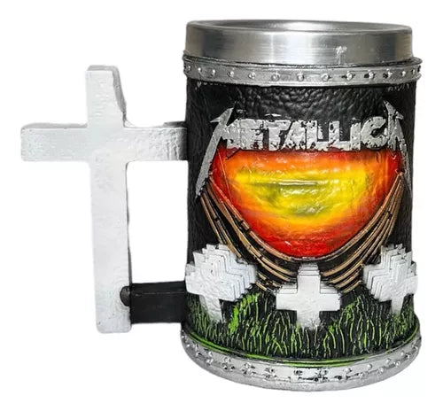 Chopeira 500 ML Banda Metalica - Big House Variedades Oficial