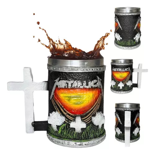 Chopeira 500 ML Banda Metalica - Big House Variedades Oficial