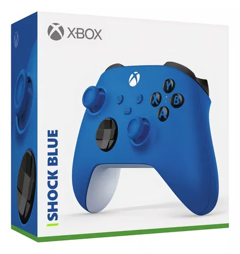 Controle Sem Fio Xbox Shock Blue, Series X, S, One e PC - Big House Variedades