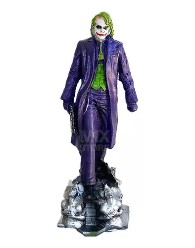 Boneco Coringa Estátua De Resina Joker 23cm - Big House Variedades