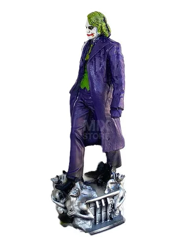 Boneco Coringa Estátua De Resina Joker 23cm - Big House Variedades