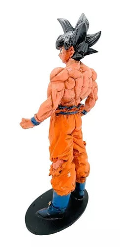 Boneco Goku Cabelo Preto Dragon Ball Estatua Colecionável - Big House Variedades Oficial