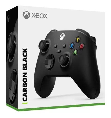 Joystick Microsoft Xbox Nova Geração Carbon Black Cor Preto