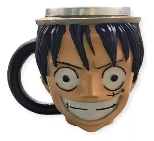 Caneca 3D Luffy One Piece