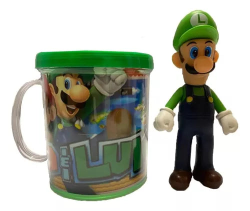 Caneca com Personagem Luigi - Big House Variedades Oficial