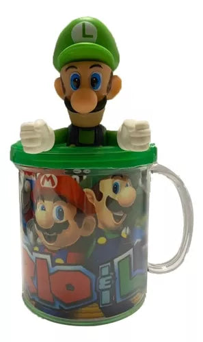 Caneca com Personagem Luigi - Big House Variedades Oficial