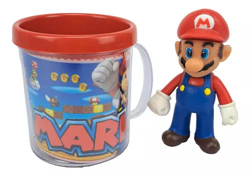 Caneca com personagem Mario - Big House Variedades Oficial