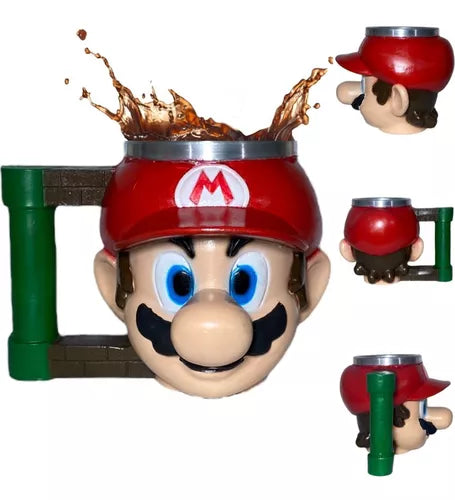 Caneca 3D Mario - Big House Variedades Oficial