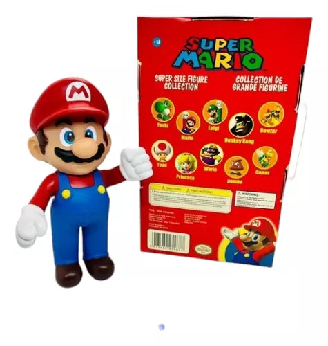 Boneco Vinil Mario Clássico - Big House Variedades Oficial