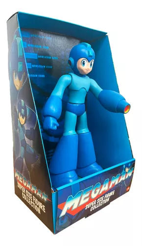 boneco Megaman Vinil 22 CM - Big House Variedades Oficial