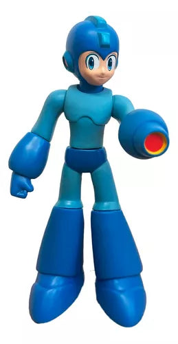 boneco Megaman Vinil 22 CM - Big House Variedades Oficial