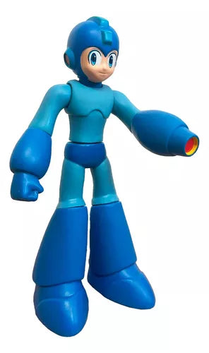 boneco Megaman Vinil 22 CM - Big House Variedades Oficial