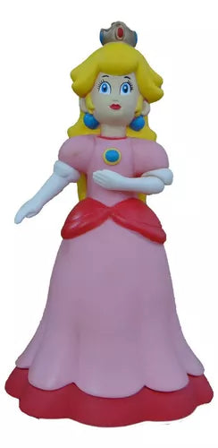 Princesa Peach Vinil 23 CM - Big House Variedades Oficial