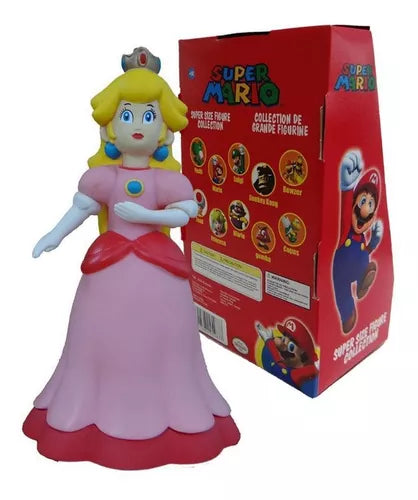 Princesa Peach Vinil 23 CM - Big House Variedades Oficial