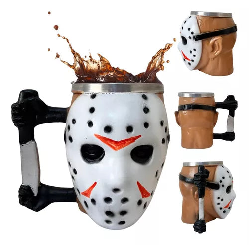 Caneca 3D jason Sexta feira 13 - Big House Variedades Oficial