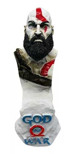 Boneco Suporte Para Controle Kratos God Of War De Resina