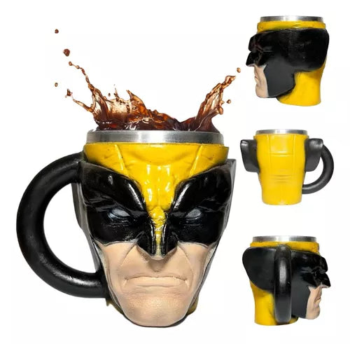 caneca 3D Wolverine - Big House Variedades oficial